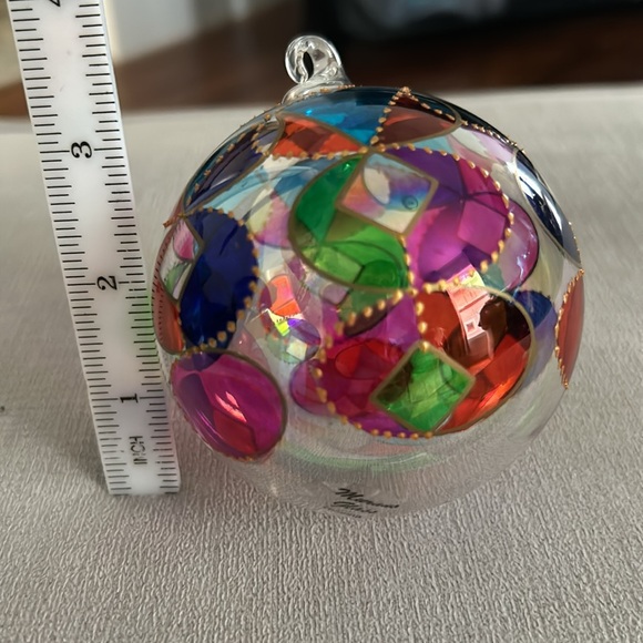 Murano Glass Venezia Handblown Christmas Ornament - Picture 8 of 9